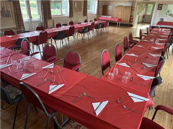 The tables are set - 70 years of St. John of Beverley for the Deaf